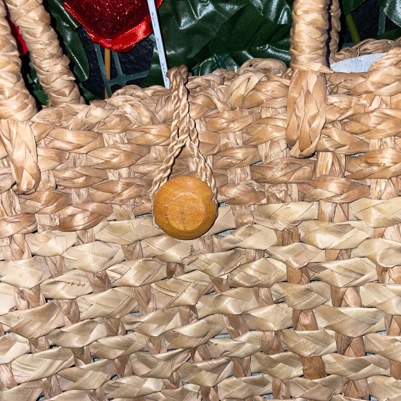 Woven Straw Tote Bag bundle - Picture 5 of 8